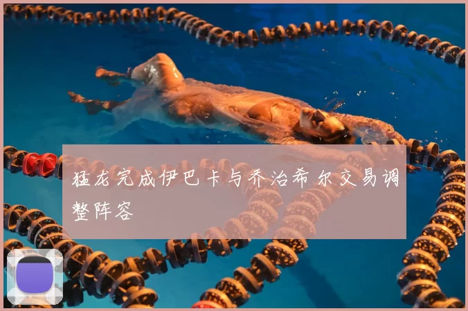 猛龙完成伊巴卡与乔治希尔交易调整阵容